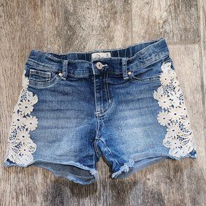 Jordache jean shorts size 10 girls